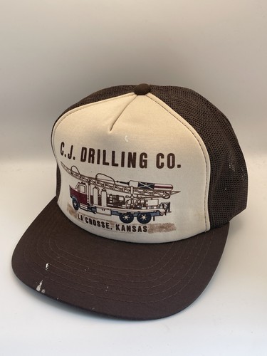 Vintage snapback trucker hat - vintage,